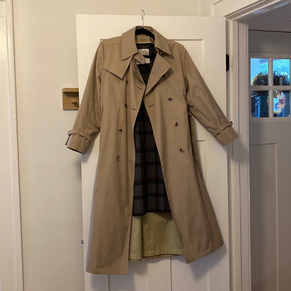 Vintage Classic London Fog Trench Coat